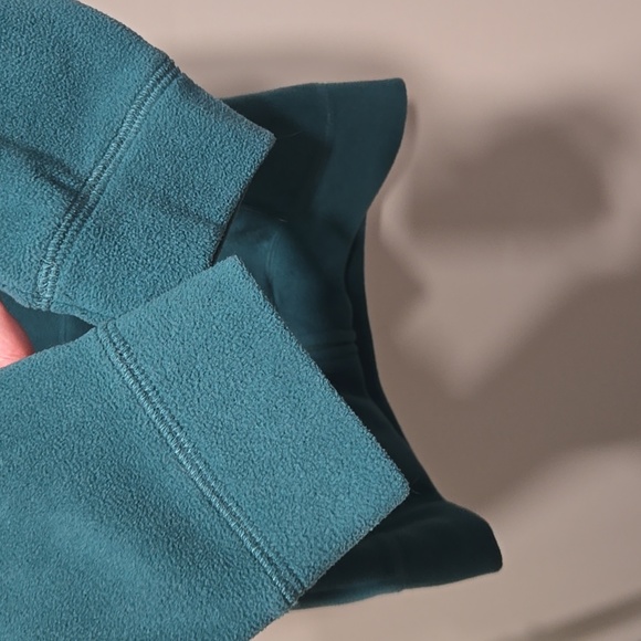 Vntg Sz M-L (1) FOX Womens Zip Up Fleece Winter Cold Weather Hooded Sweatshirt - Picture 4 of 10